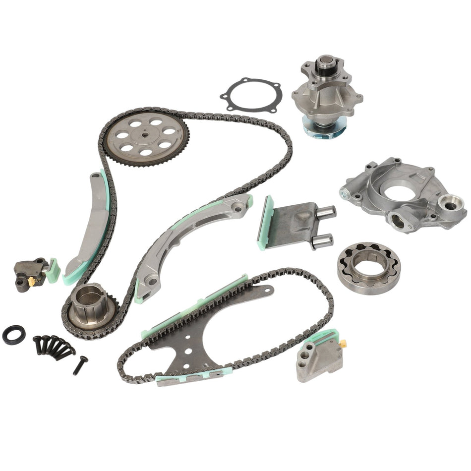 Timing Chain Kit Water Oil Pump For 07-2011 Chevrolet GMC Hummer Isuzu 2.9L 3.7L