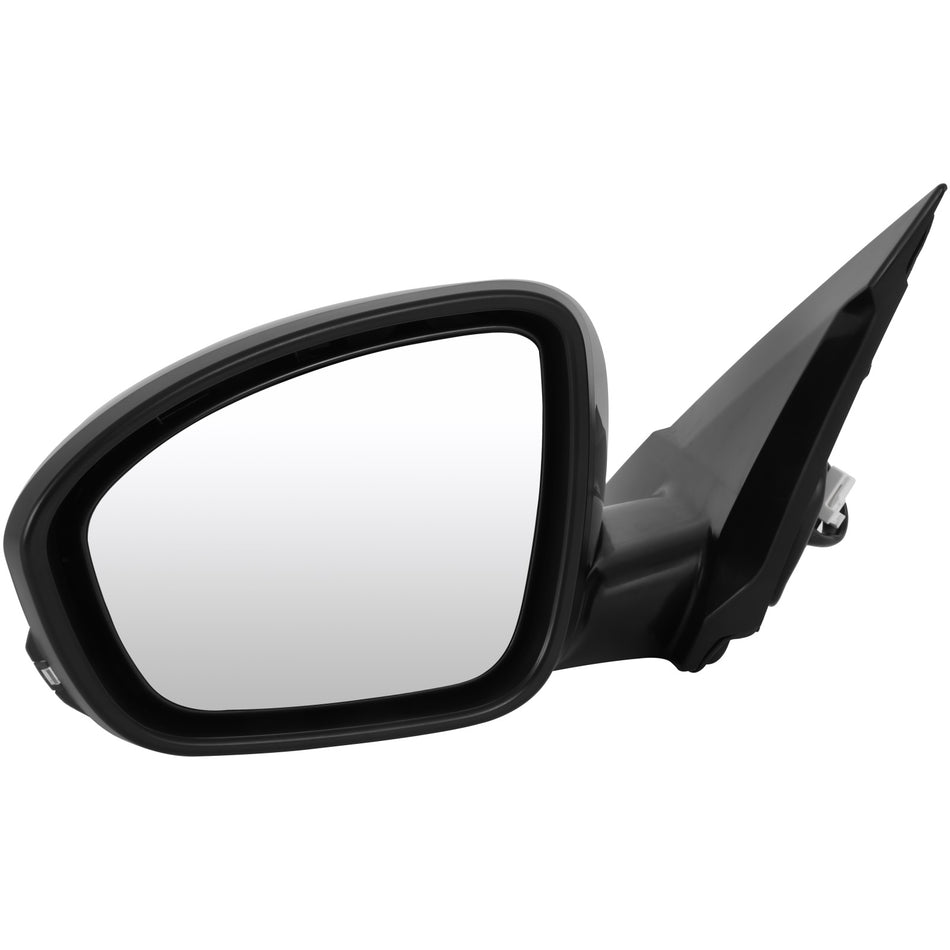 Power Heated Signal Mirror Black For 2019with Nissan Altima Driver Side