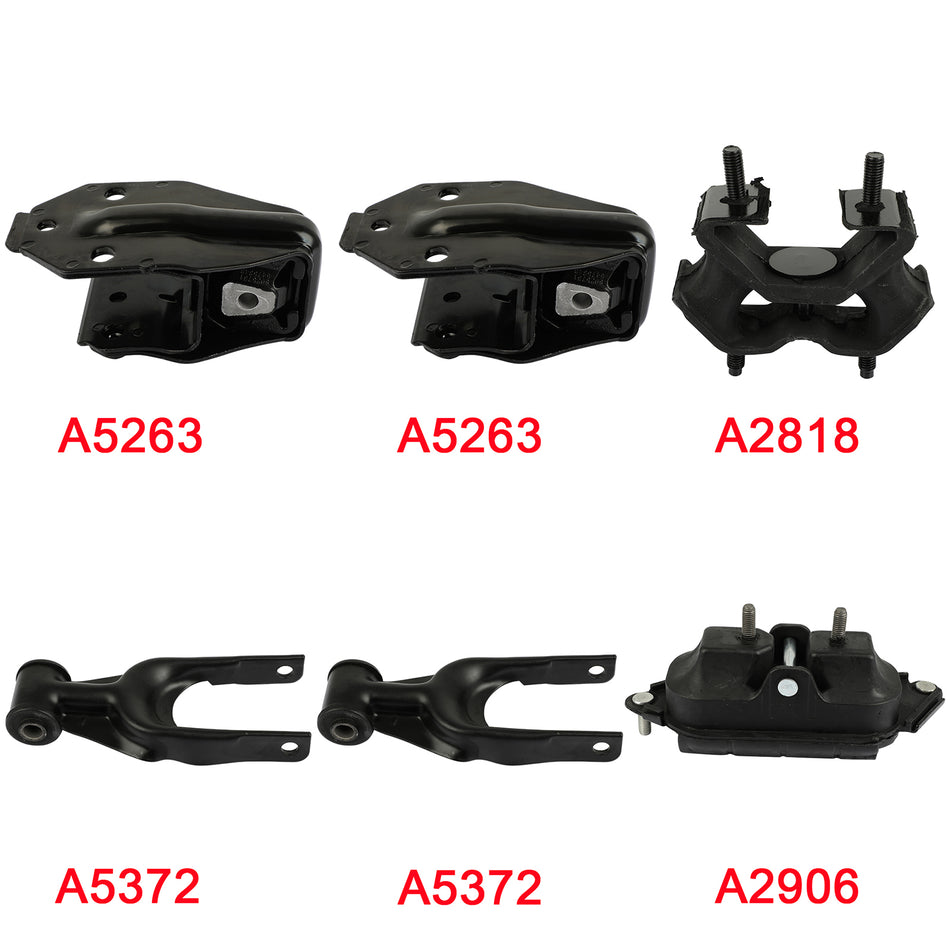 Set of 4 Engine Motor Mount For 2006-2011 Chevrolet Impala Monte Carlo 3.5L