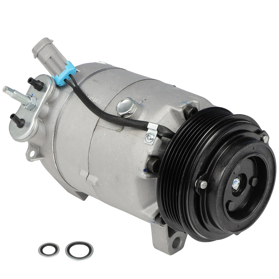 A/C AC Compressor For Chevrolet Malibu 2008-2012 For Saturn Aura 2007-2009 3.6L