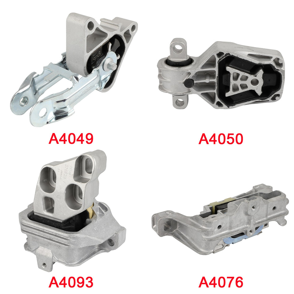 Engine Motor Mount Fits 2014 - 2019 Mercedes-Benz CLA250 2.0L for AT 4pcs