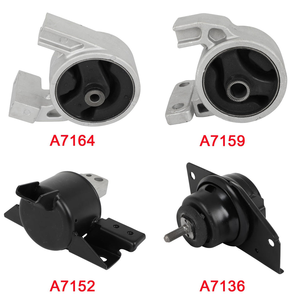 Motor Trans Mount For Hyundai Accent Kit For Kia Rio/Rio5 1.6L 2006-2011 AT