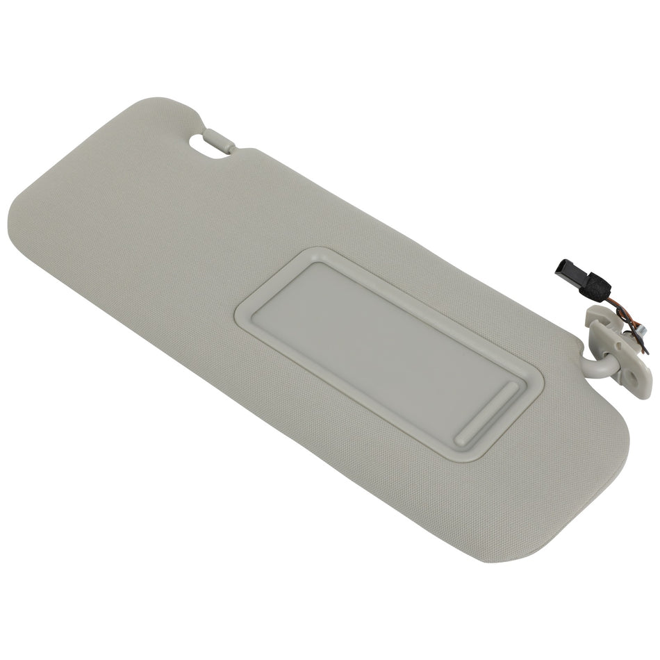 Gray Passenger Side Sun Visor Fit 2010-2015 Mazda CX-9 3.7L