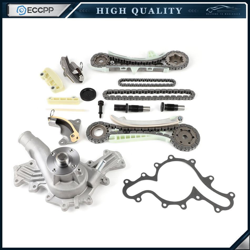 Timing Chain Kit Water Pump For 97-10 Ford Explorer Ranger Mercury 4.0L V6 GAS 132866