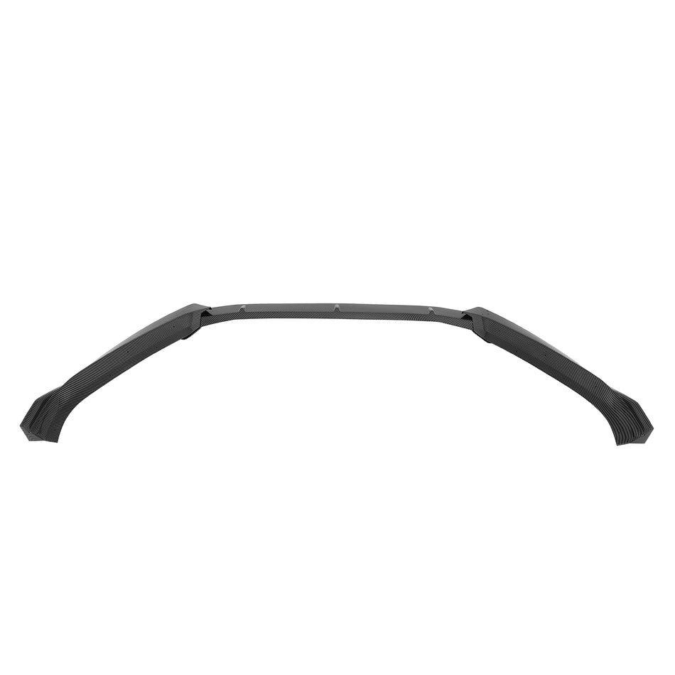 For 2017-2019 Audi A4 A4 Quattro S4 S-Line Bumper Front Lip Spoiler Carbon Look