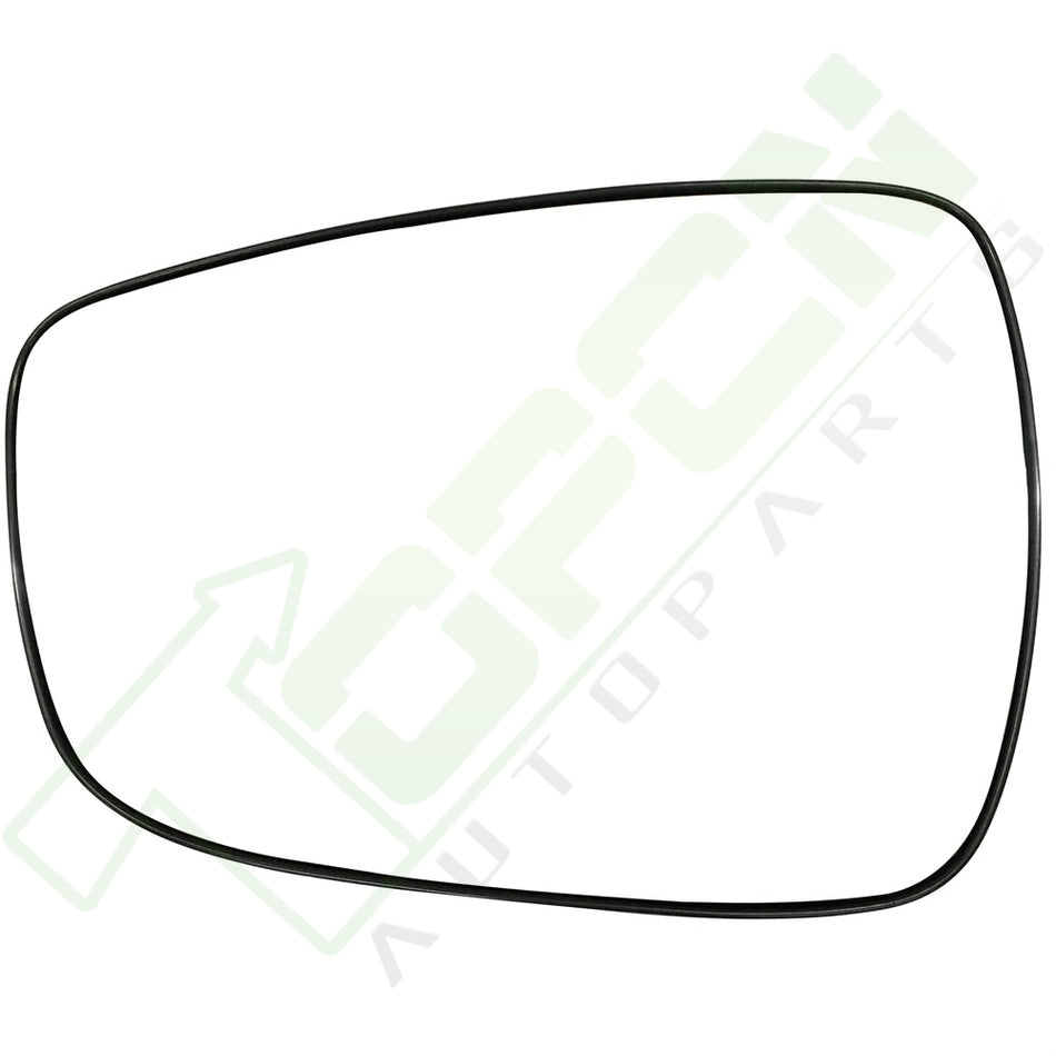 Door View Mirror Glass for 2011-16 HYUNDAI ELANTRA Driver Non-heated Side