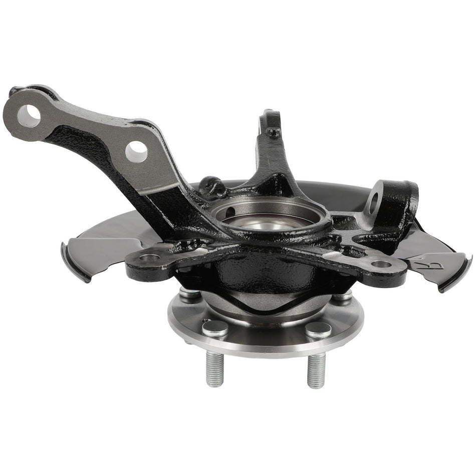 2 X Front Steering Knuckle & Wheel Bearing Hub For Honda Civic 2013 2014 2015