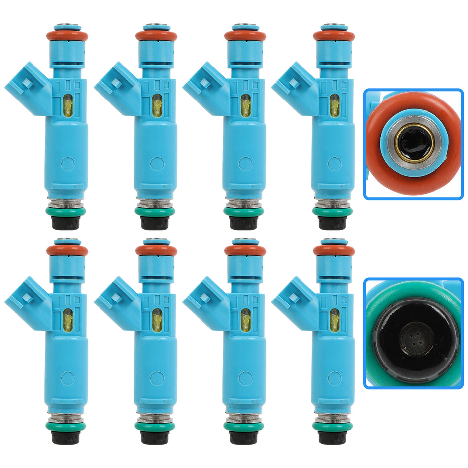 8pcs Fuel Injectors Fit Ford E-150 E-250 F-150 2009-2010 V8 4.6L