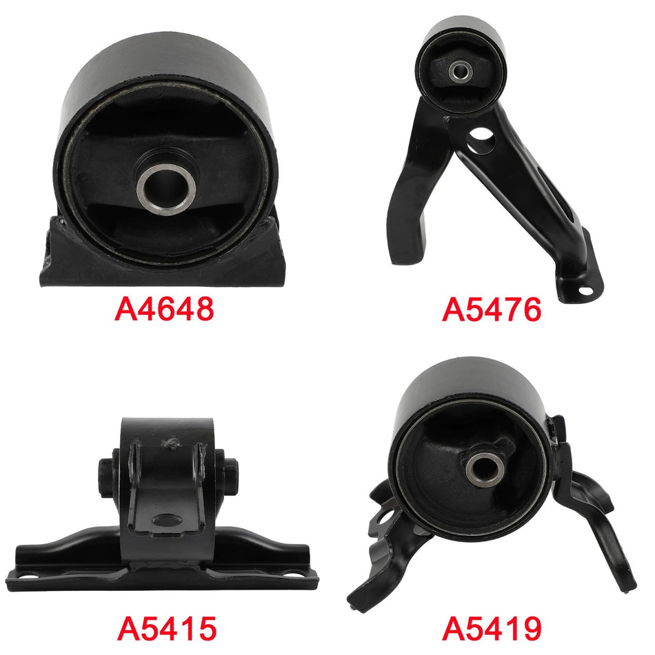 Engine Motor Mount Kit For Mitsubishi Outlander 2007-2012 2013 V6 3.0L AWD 4pc