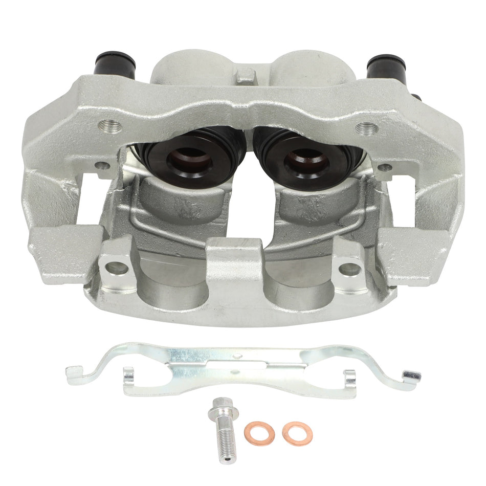 1x Front Left Disc Brake Caliper w/ Bracket For 2011-2017 Jeep Grand Cherokee