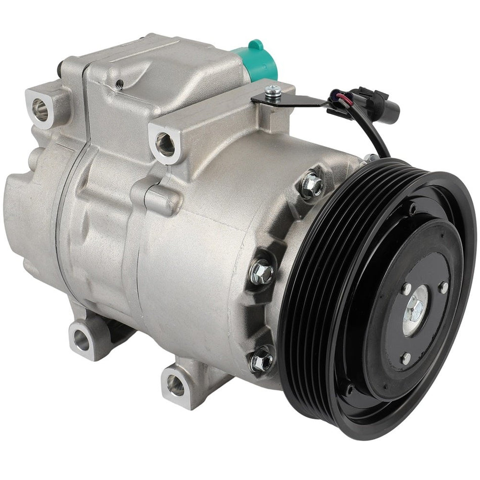 A/C Compressor w/ 6-Groove For Kia Sorento 2011-2015 For Hyundai Santa Fe 13-18