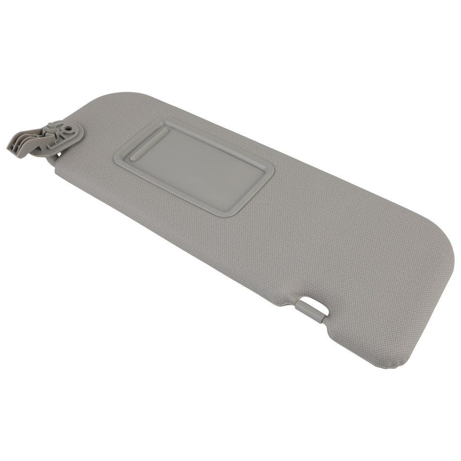 For 2011-2014 Hyundai ELantra 1.8L Right Sun Visor Gray W/O Light