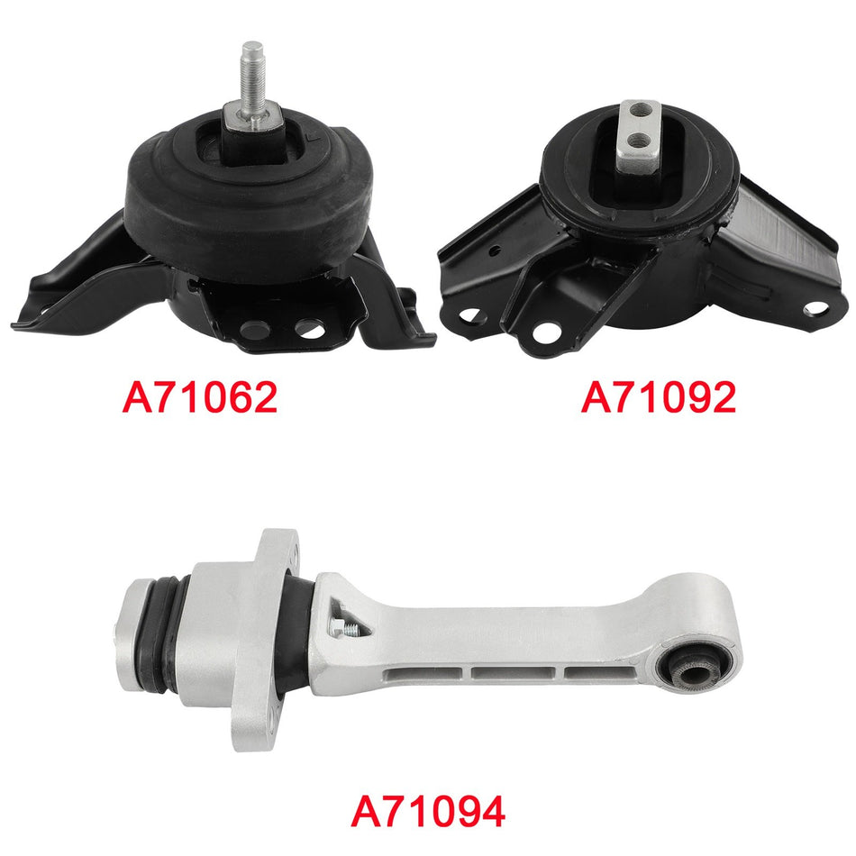Engine Motor Mount For Hyundai For Santa Fe XL 2013-2018 2019 V6 3.3L AWD 3pc