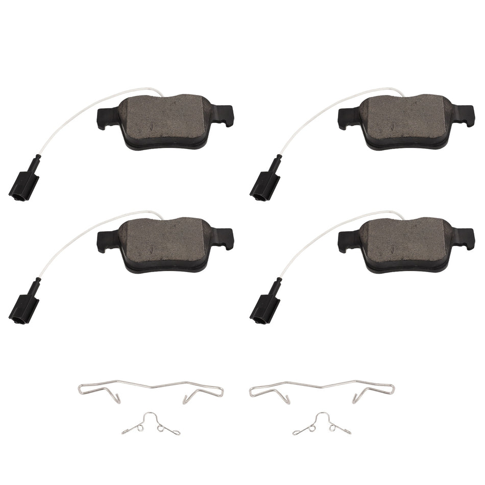 For 2017 - 2023 2024 Alfa Romeo Giulia Stelvio 2.0L Ceramic Brake Pads Rear