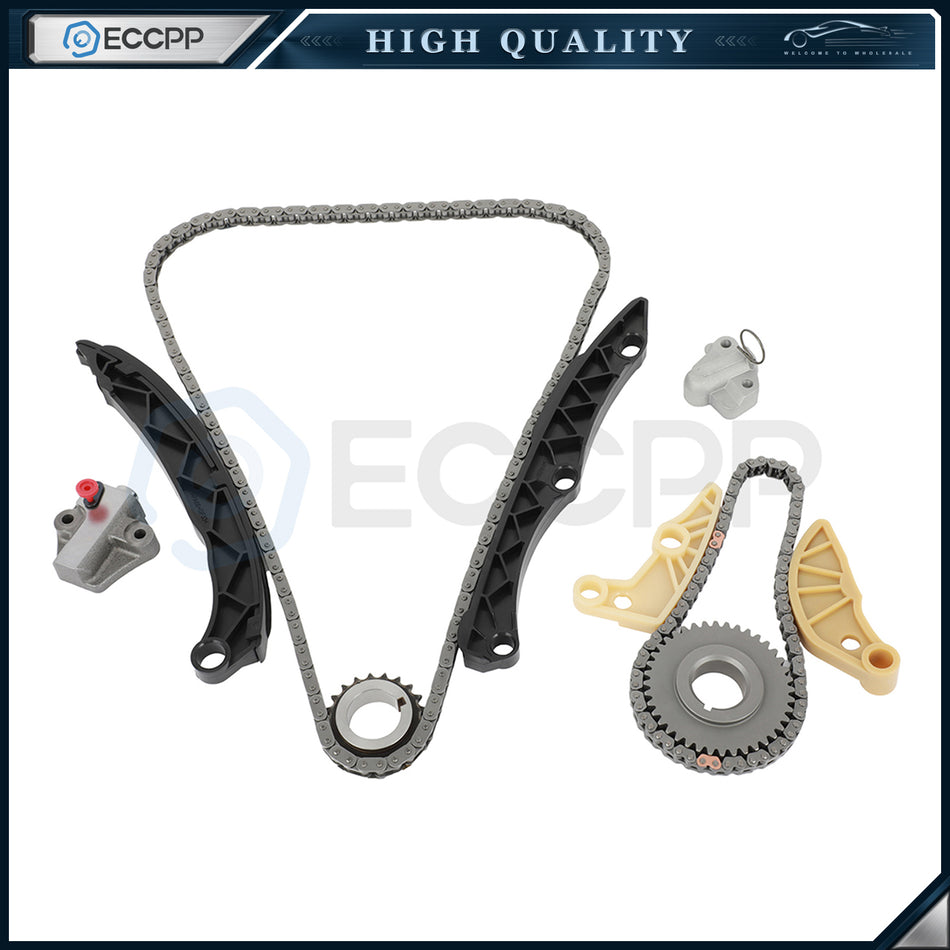 New 10pcs Timing Chain Kit for Kia Optima Sportage Sorento 2011-2018 2.4L DOHC 132460