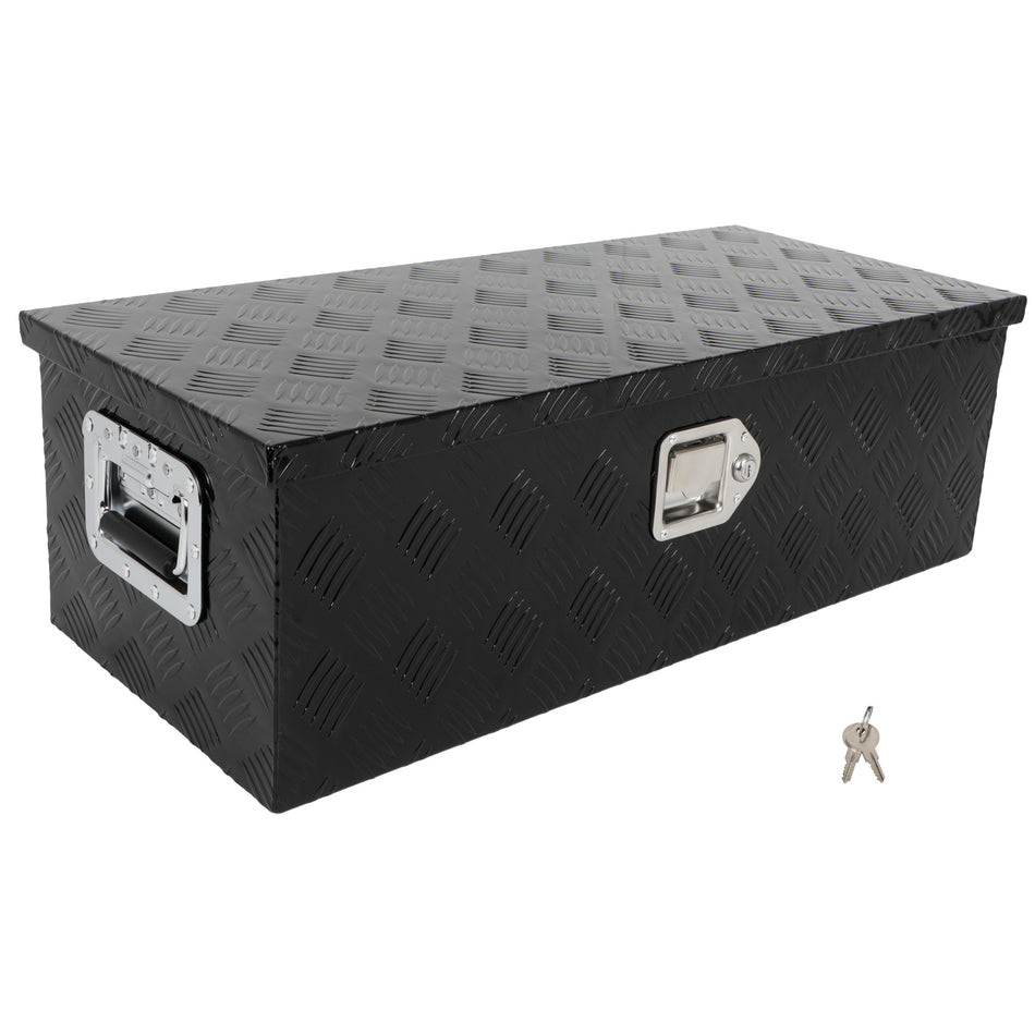 30 Inch Aluminum Trailer Tool Box Utility Tool Box For Pick Up Truck RV