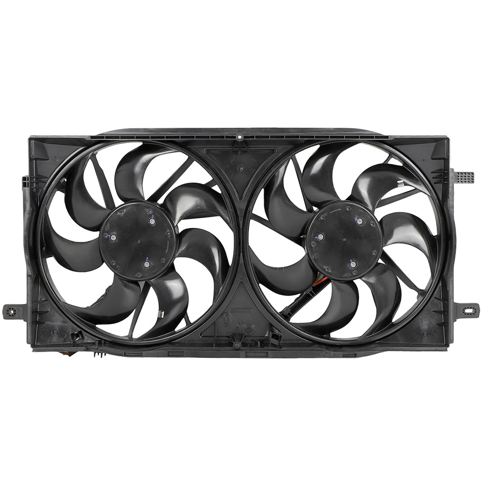 Electric Radiator Condenser Fan Assembly Fits 21-24 Ford Bronco 2024 Ford Ranger