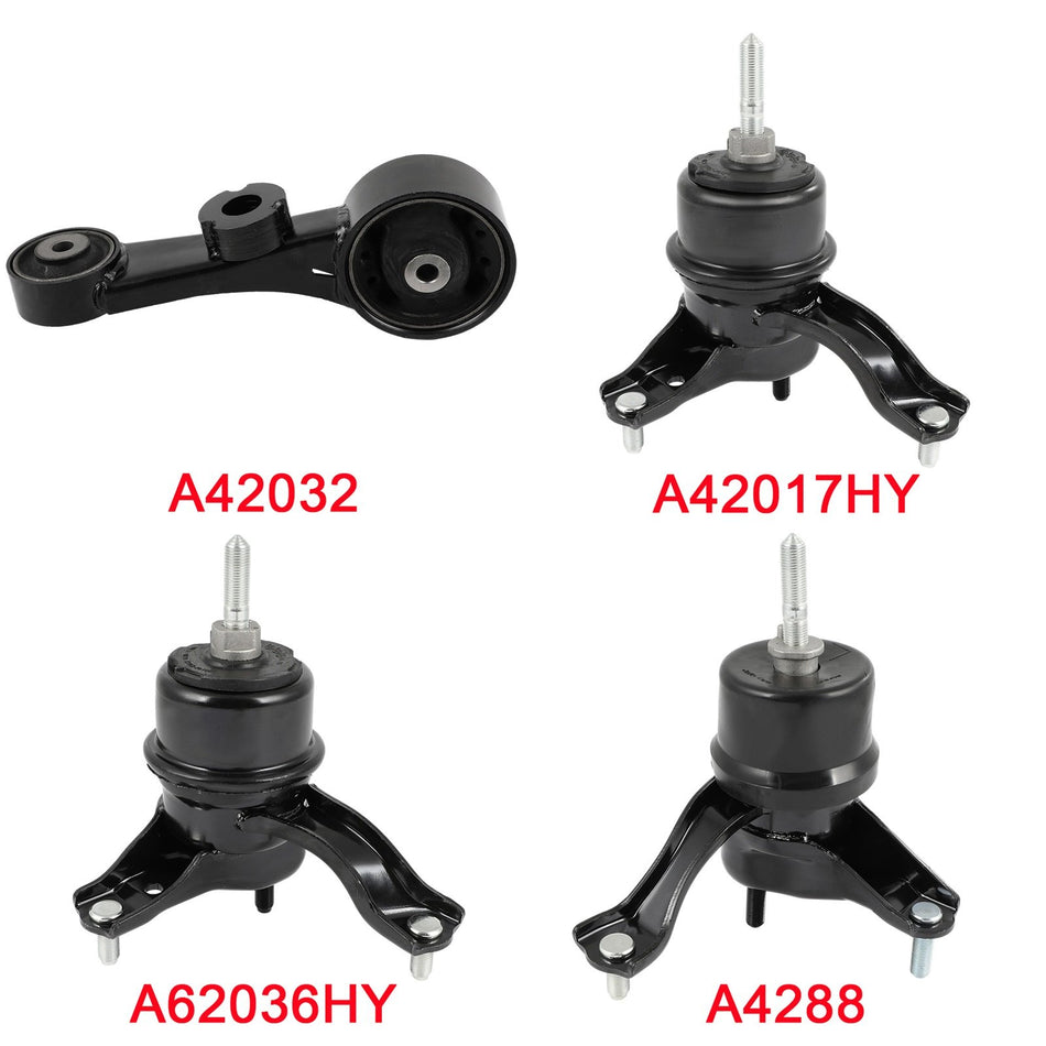 Engine Motor Mount For Toyota Sienna 2015 2016 2017 V6 3.5L AWD 4pc