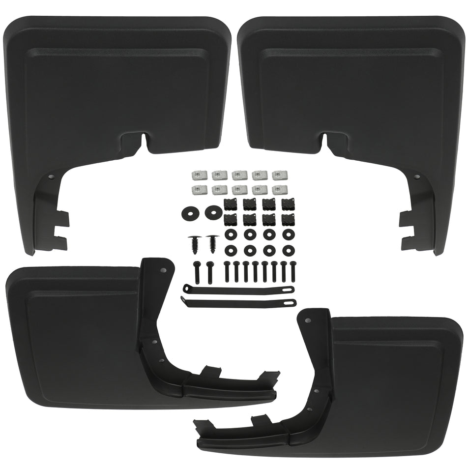 For 2021 2022 2023 ford f150 Guard Fender Splash Mudguard Mud Flaps w/ Screws
