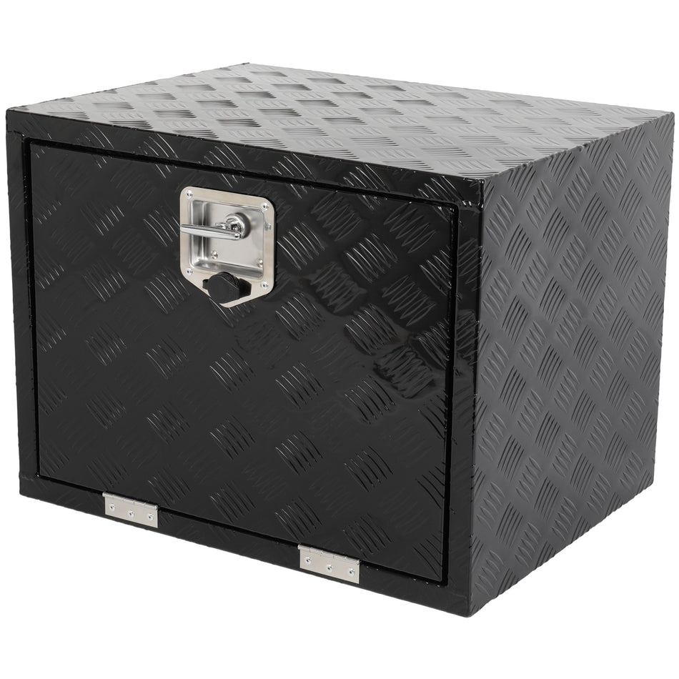 Aluminum Storage Tool Box 2x Chain 24inchX18inchX18inch For Truck / Garage / RV Wholesale