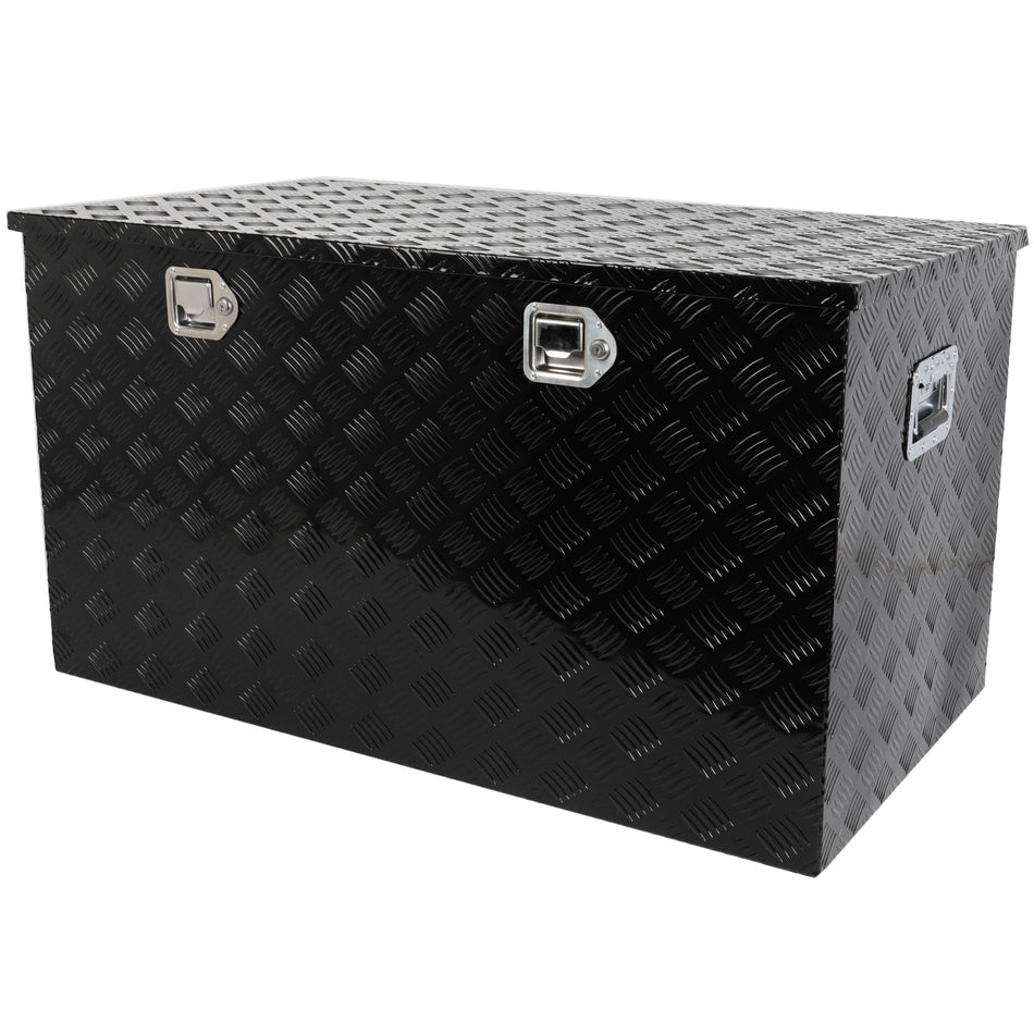 Aluminum Storage Tool Box 2x Lift Air Rod 44inchx24inchx24inch For Truck / Garage / RV