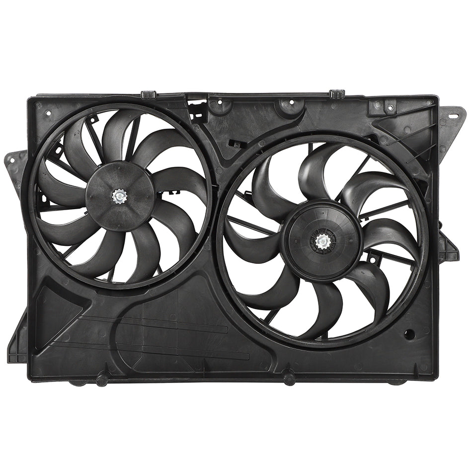 Electric Radiator Condenser Fan Assembly Fits 2013-2015 2016-2019 Ford Explorer
