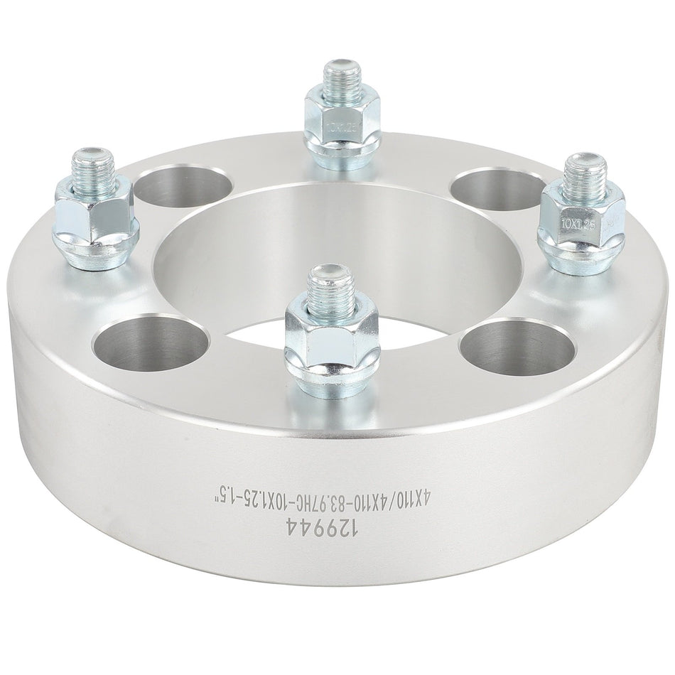 2 Set 1.5inch 4x110 ATV Wheel Spacers For Honda Rancher 350 400 420 Rincon 650 680