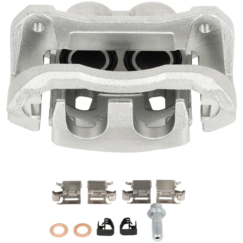 1x Front Left Brake Calipers w/ Bracket For 2010-2017 2018 Toyota Highlander