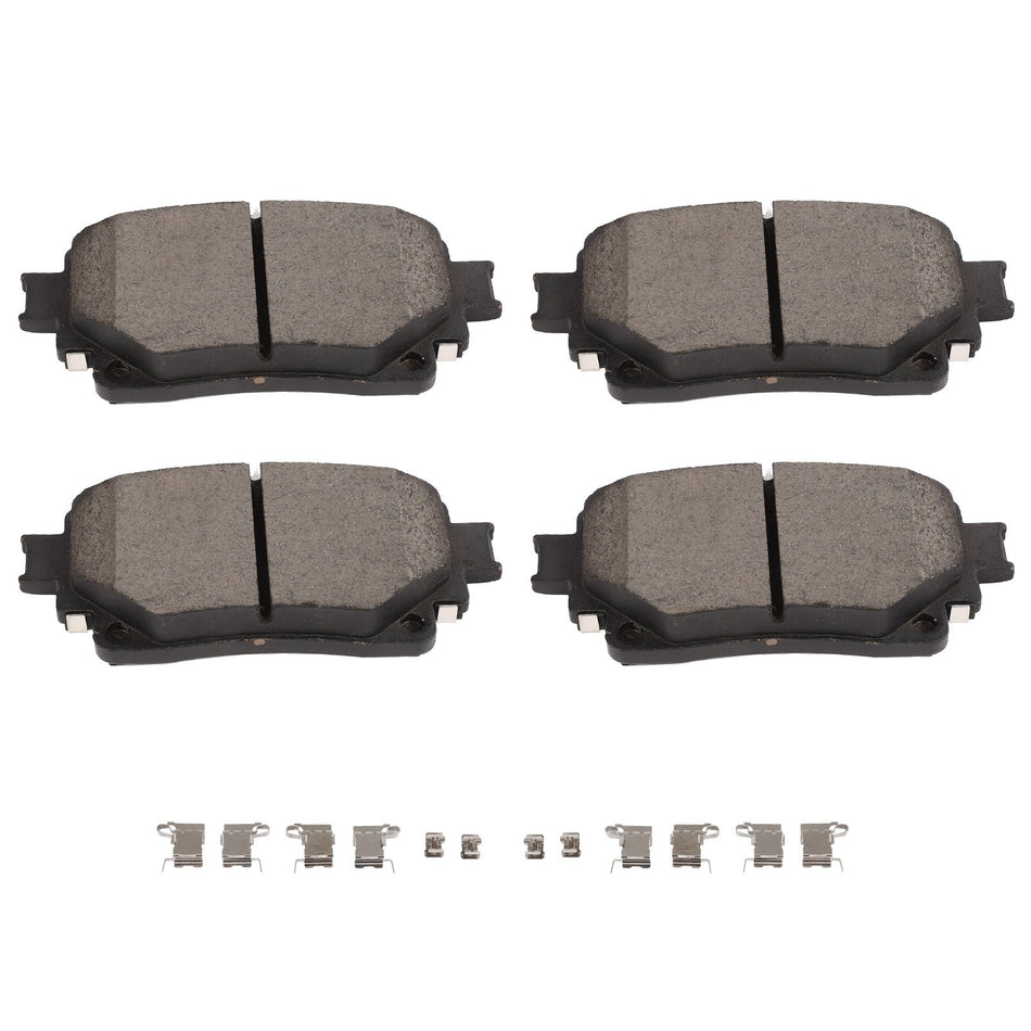 Fits Lexus NX250 NX350 NX350H NX450Hwith 2022 2023-2025 Ceramic Brake Pads Rear