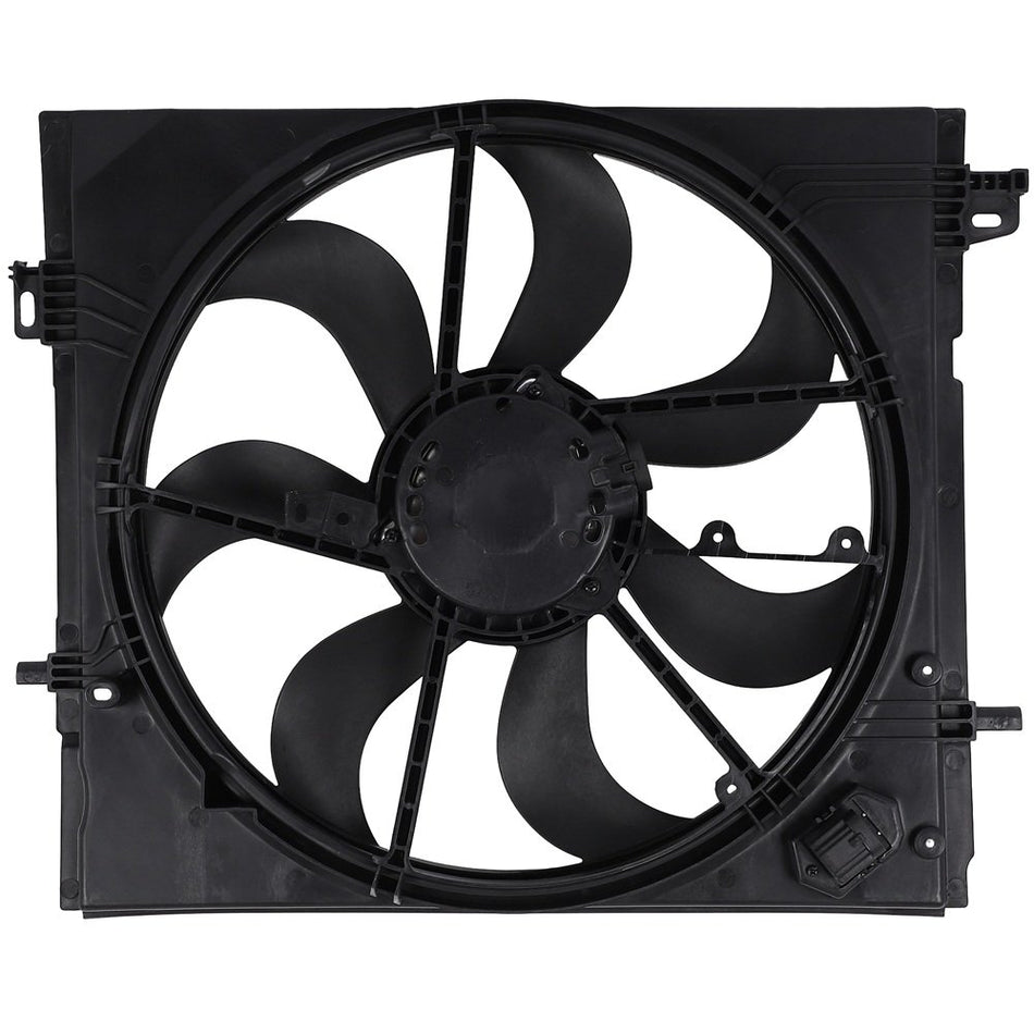 Electric Radiator Fan Assembly Fits 2017 2018 2019 2020-2022 Nissan Qashqai