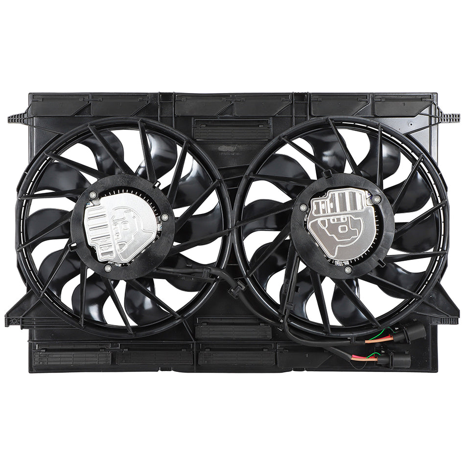 Electric Radiator Condenser Fan Assembly Fits 18-23 Audi Q5 2018-2023 Audi SQ5
