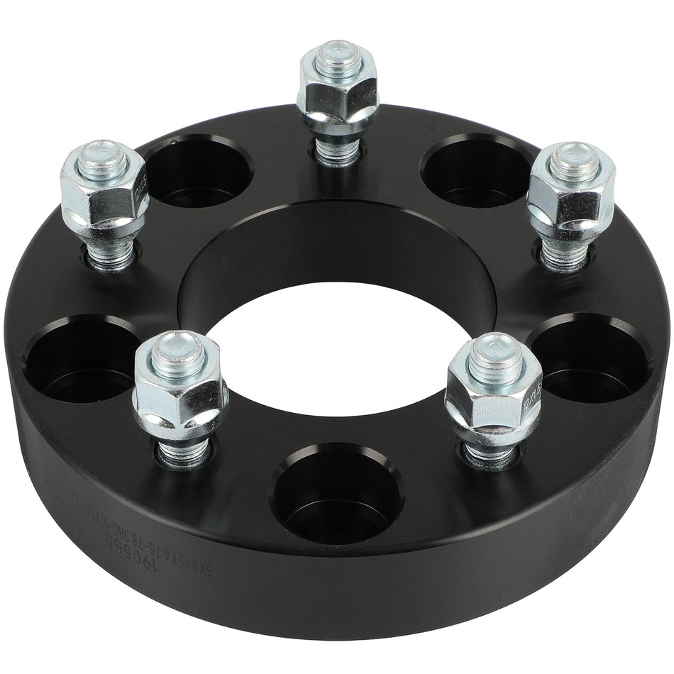 2PCS 1.25inch 5x5 to 5x4.75inch M12x1.5 78.3mm Wheel Spacers For Chrysler Pacifica
