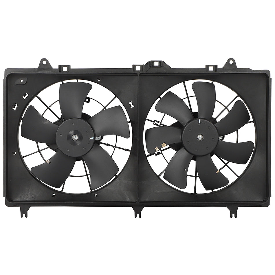 Electric Radiator Condenser Fan Assembly Fits 12 2013 2014 2015 Chevrolet Camaro