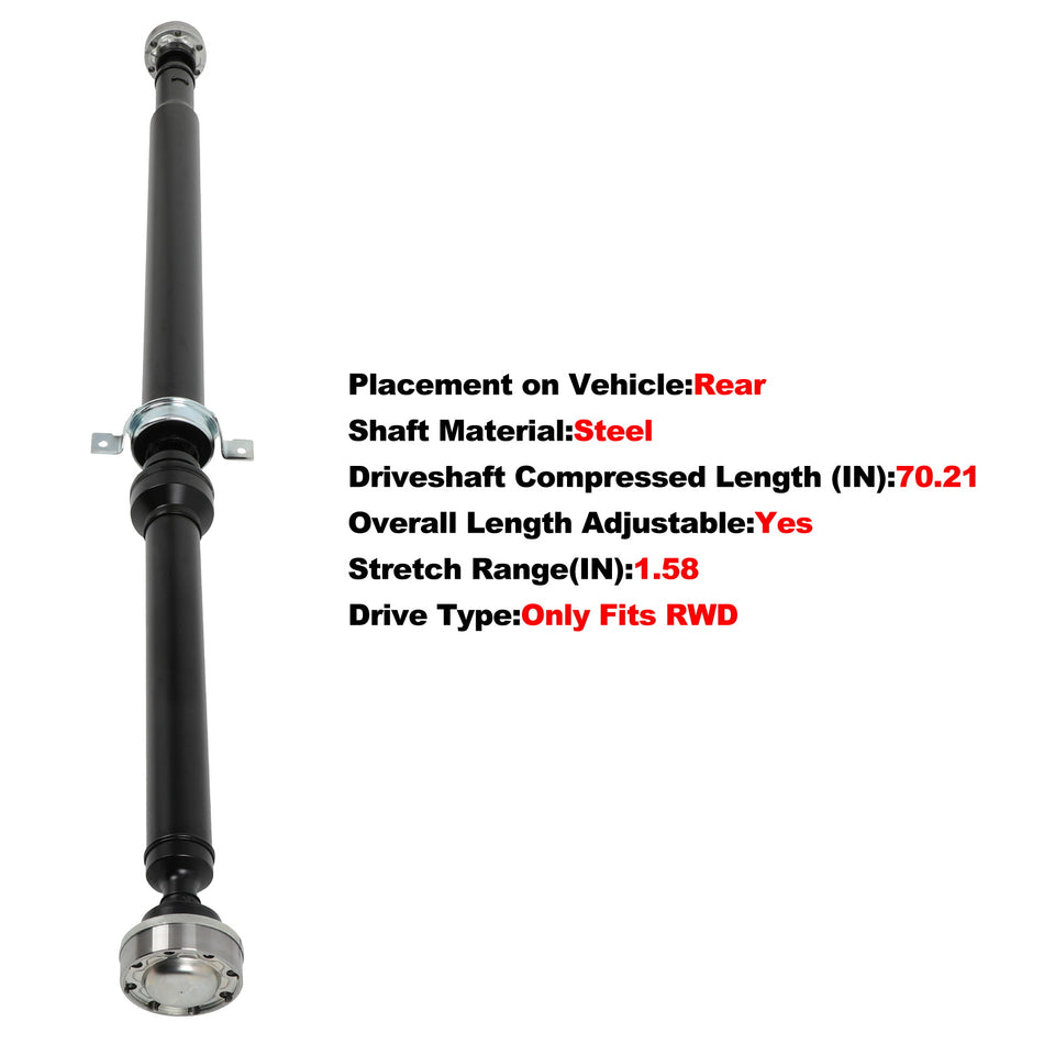 For Dodge Durango 2011-2013 Drive Shaft Rear 52123632AA 976-983 52123799AB