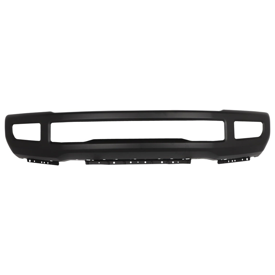 Steel Front Bumper Black For 17-19 Ford F-250 F-350 Super Duty W/Fog Lamps Holes
