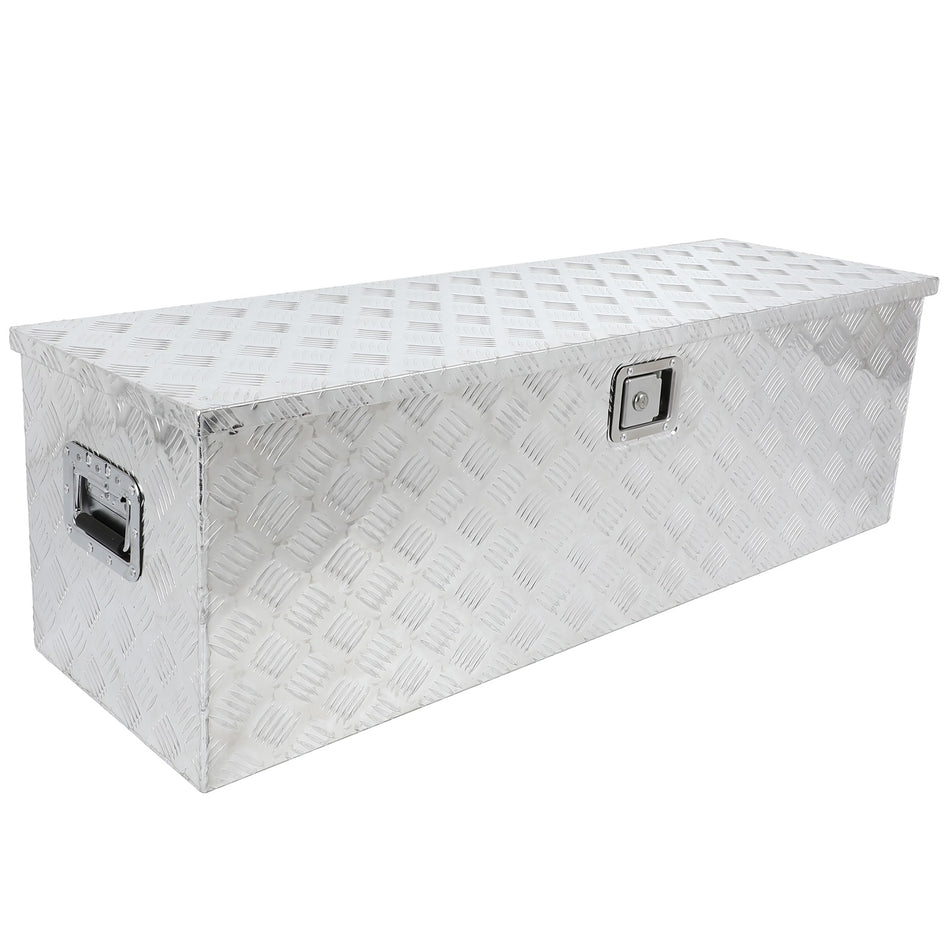 48inch Aluminum Truck Pickup Camper Tool Box Trailer Flatbed Storage Lock