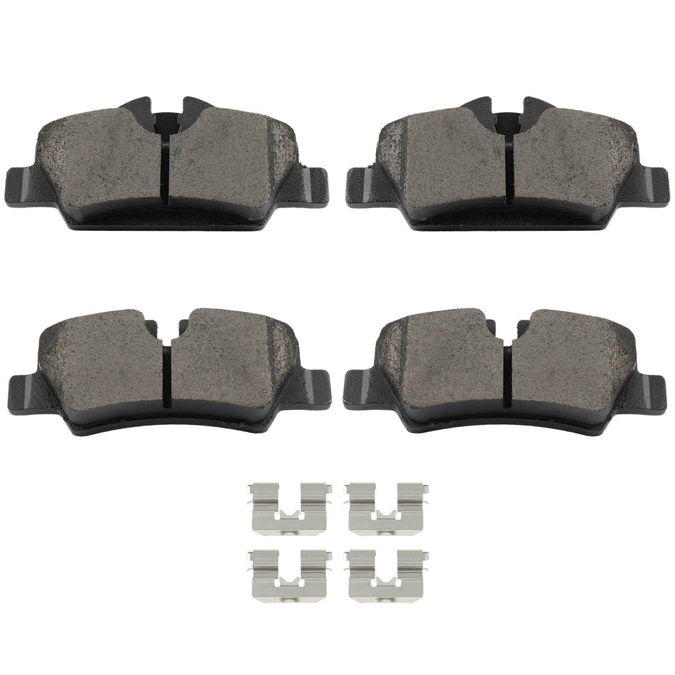 For Mini Cooper 2020 2021 2022 2023 Rear Ceramic Disc Brake Pads Set