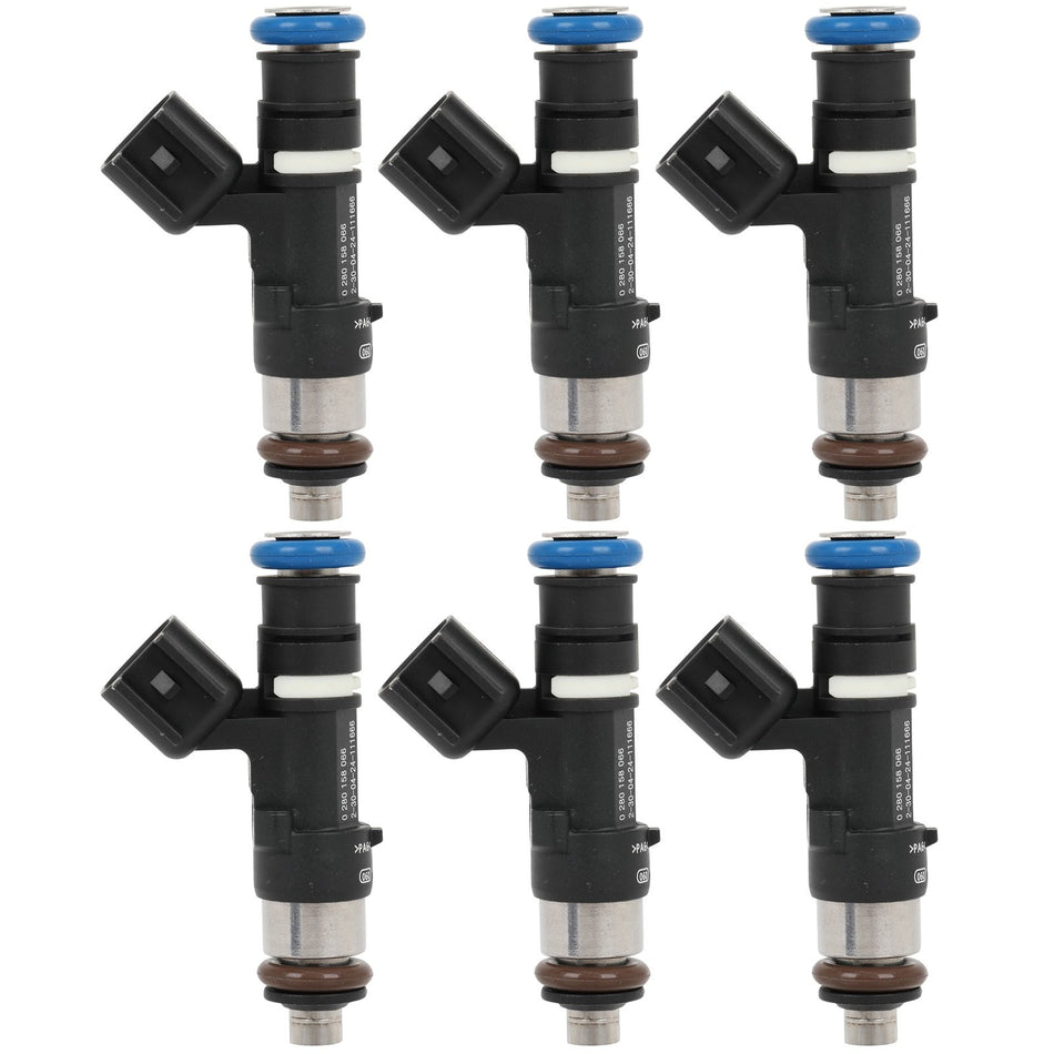 6x Fuel Injectors Fit Ford Explorer Mercury Mountaineer 2005 4.0L 0280158066
