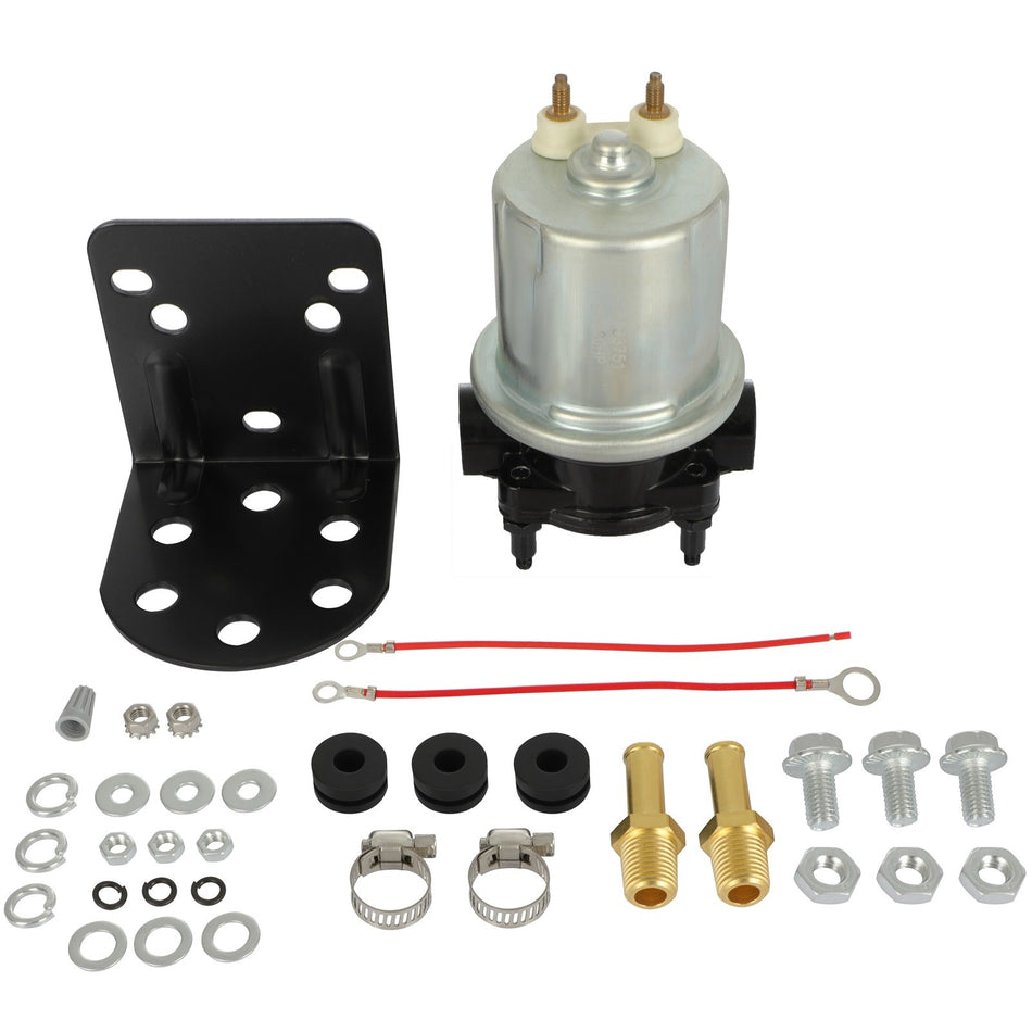 Electric Fuel Pump P4600HP 100 GPH 5 PSI W/Kit Universal Rotary Vane