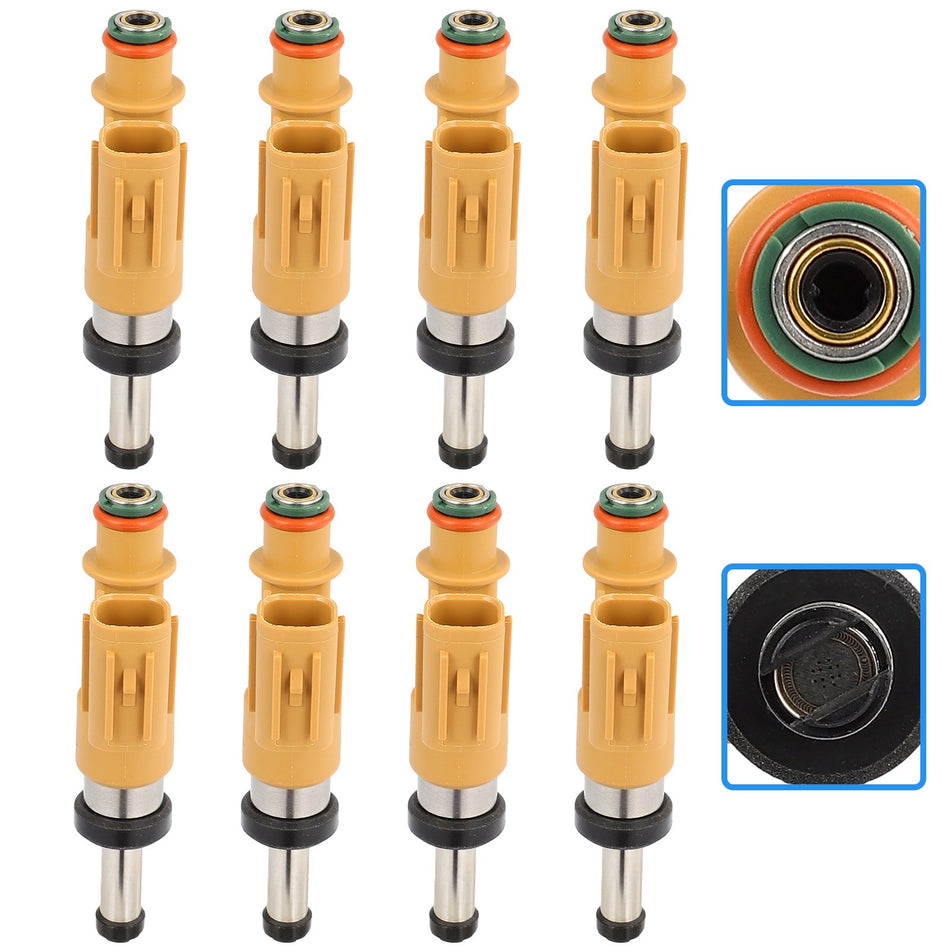 8pcs Fuel Injectors Fit Toyota Land Cruiser 2008 2009-2011 V8 5.7L FJ1054