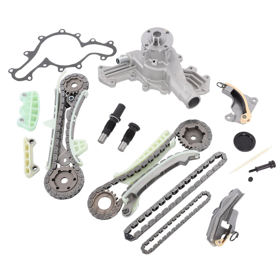 Engine Timing Chain Kit with Water Pump For 97-09 Ford Explorer 01-09 Ranger 4.0L
