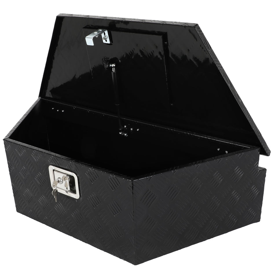 39inchX16.5inchX12inch Aluminum Trailer Tongue Tool Box Pickup Truck Bed Storage Toolbox