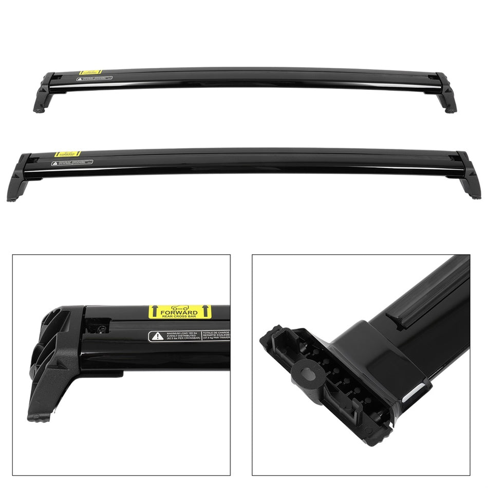 Aluminum Cross Bar Roof Rack Set For Toyota Land Cruiser Prado J250 2024