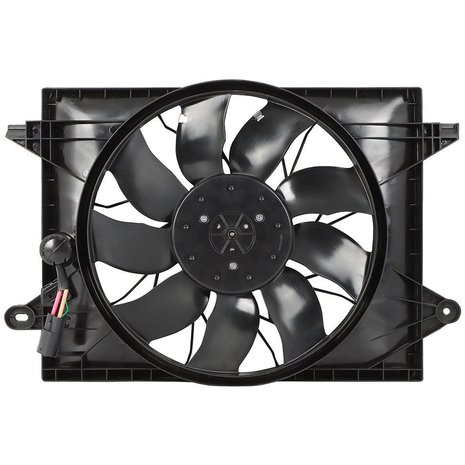 Electric Radiator Fan Assembly Fits 15-23 Dodge Challenger 15-23 Dodge Charger