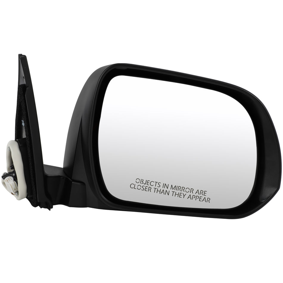 Mirror POWERwithBLACK 3 Wires FOR 08-14 TOYOTA HIGHLANDER Passenger Side
