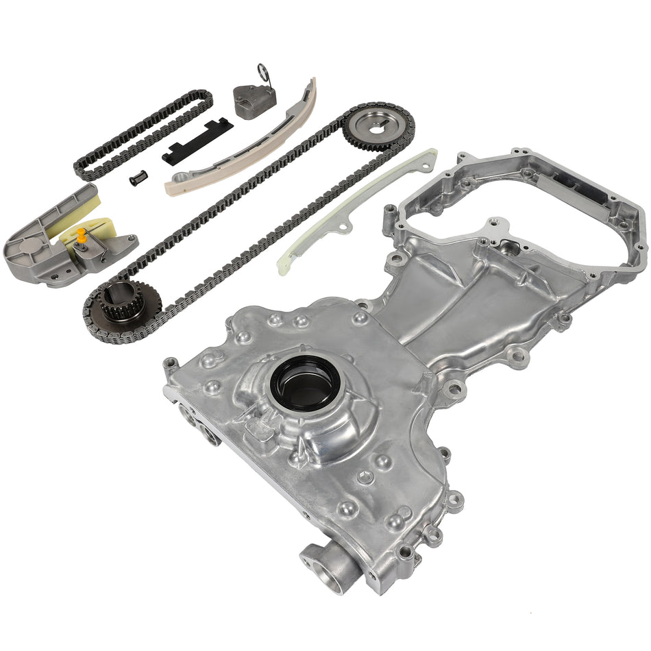 Timing Chain Kit Oil Pump For Nissan Altima Sentra 2.5L DOHC 16V QR25DE 02-06