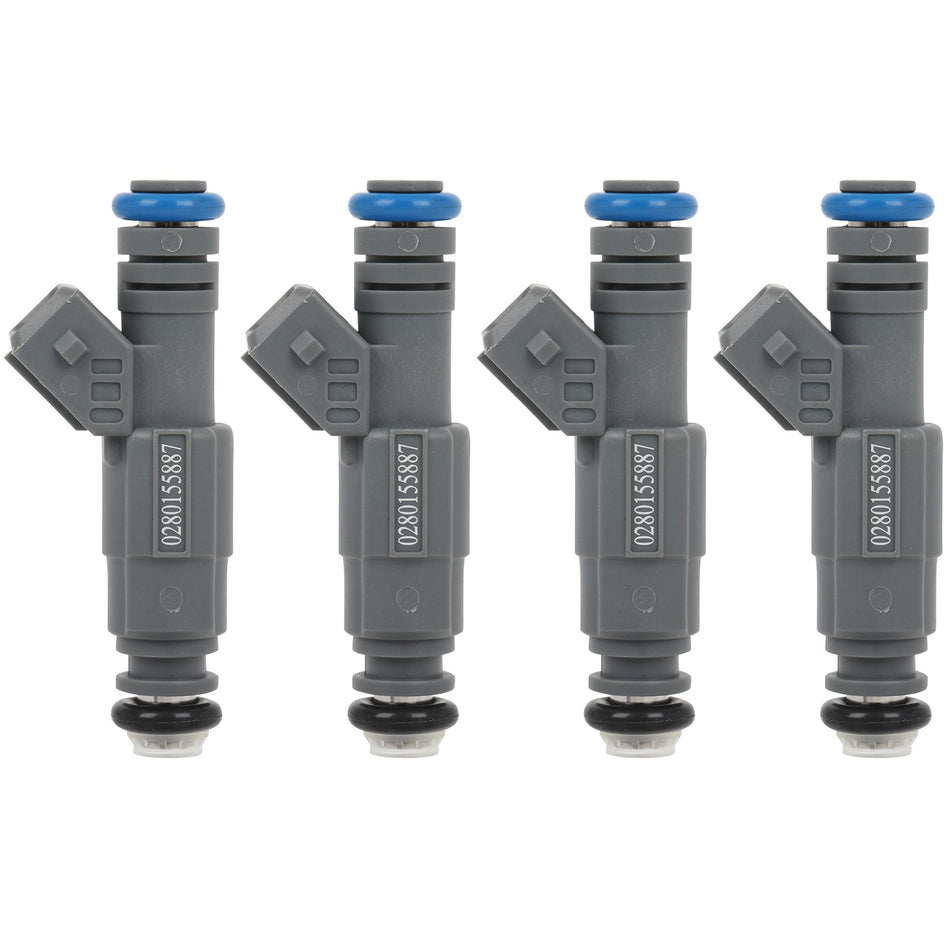 4Pcs Fuel Injector For Ford Contour 2.0L 1999-2000 Ford Escape 2.0L 2001-2004
