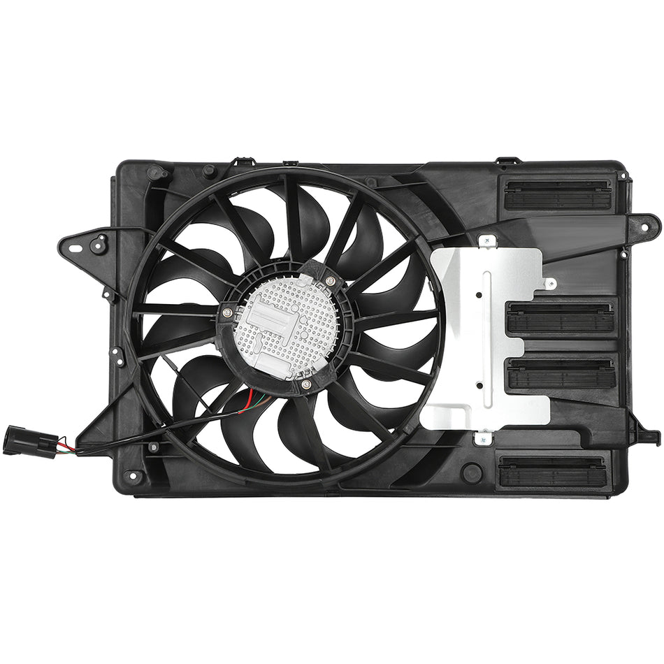 Electric Radiator Cooling Fan Assembly Fits CHEVROLET MALIBU 2016 2017 2018-2020