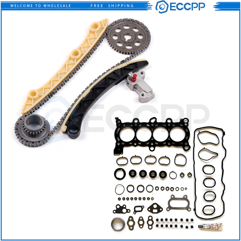 Head Gasket Set Timing Chain Kit For 06-11 Honda Civic 1.8L 840013