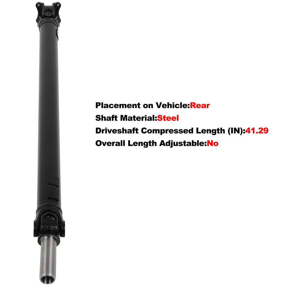 Drive Shaft for Mazda Miata 1990-1993 L4 1.6L Rear 936-250 65-8000 M091-25-100